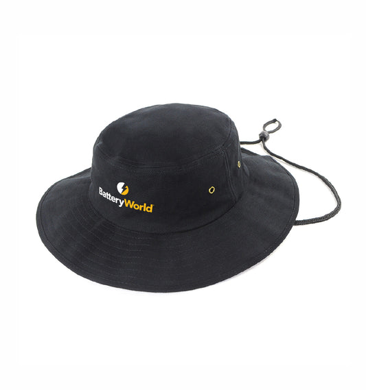 BW Black Wide Brim Hat (AH707) - BW102