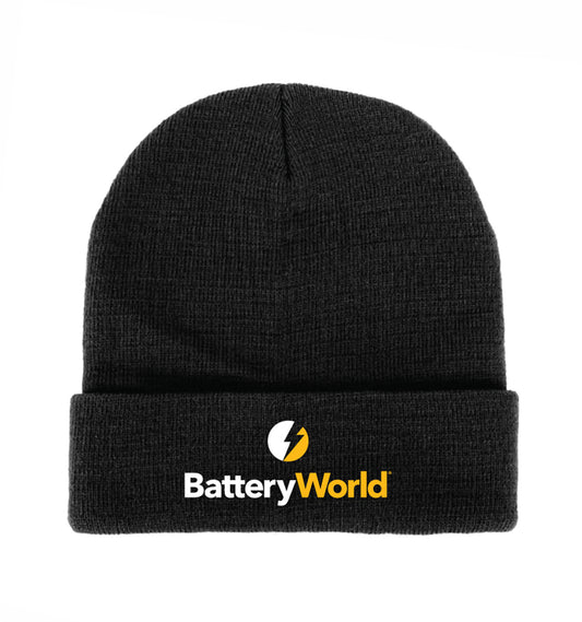 BW Black Acrylic Beanie (AH720) - BW103