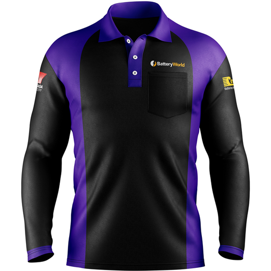 BW Long Sleeve Polo shirt - WITH POCKET
