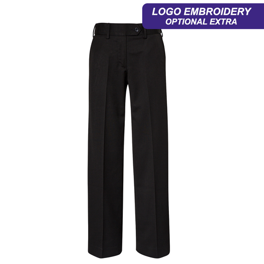 Ladies Poly Viscose Work Pants - front