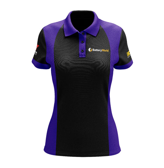 Battery World - Women's Polyester Polo - NO POCKET